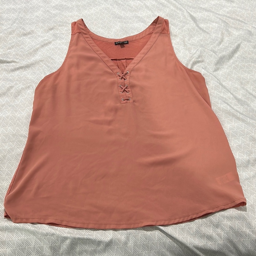 DONATED Express Salmon Pink Top